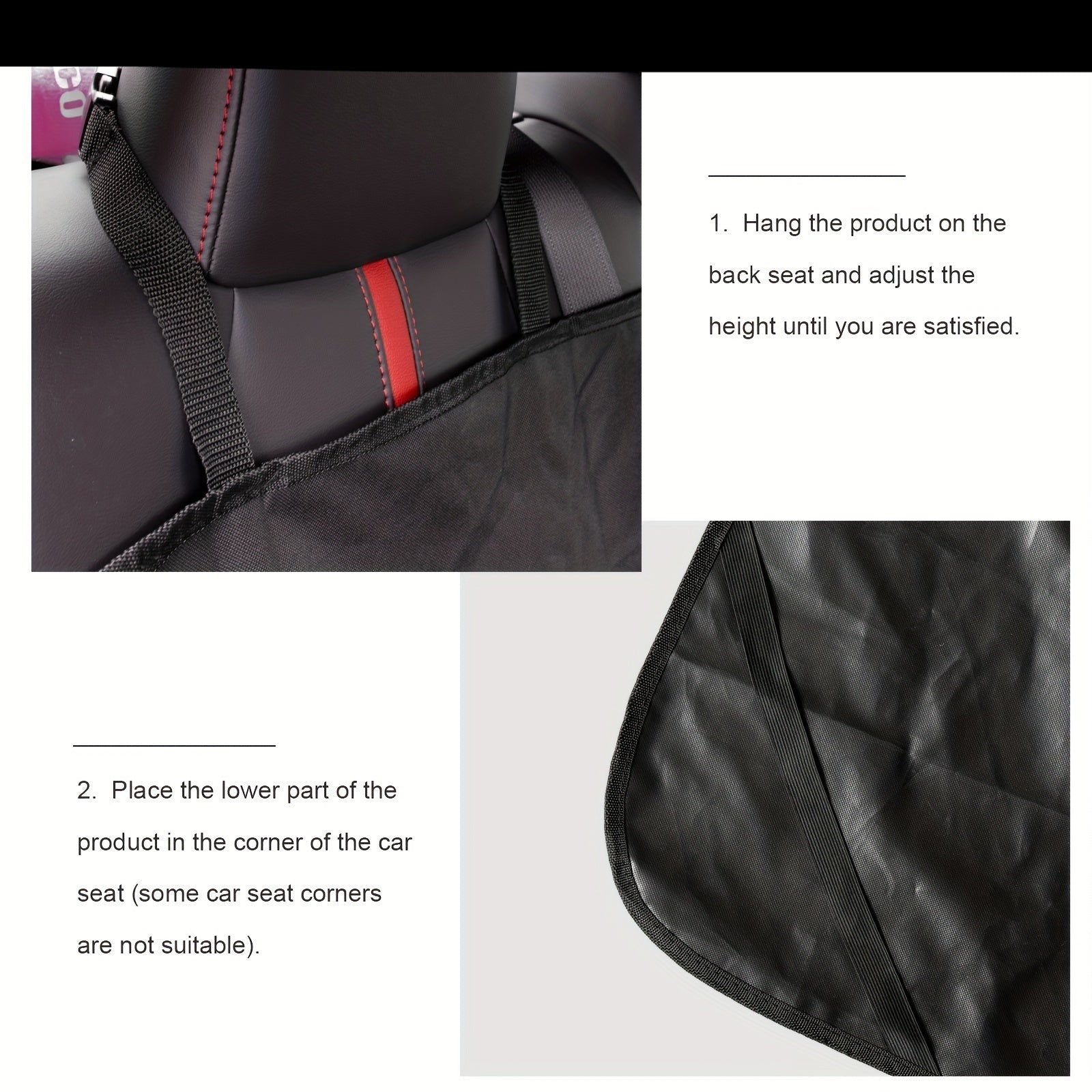 Auto-Rücksitzbezug – universell passende Rückbank mit geteilter Rückbank